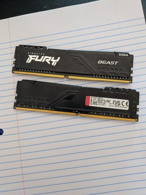 Kingston FURY Beast 32GB (2 x 16GB) DDR4-3200, 16GB UDIMM Memory