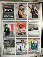F1 TURBO ATTAX 2025 BASE CARDS -TOPPS CARDS FORMULA 1 2025