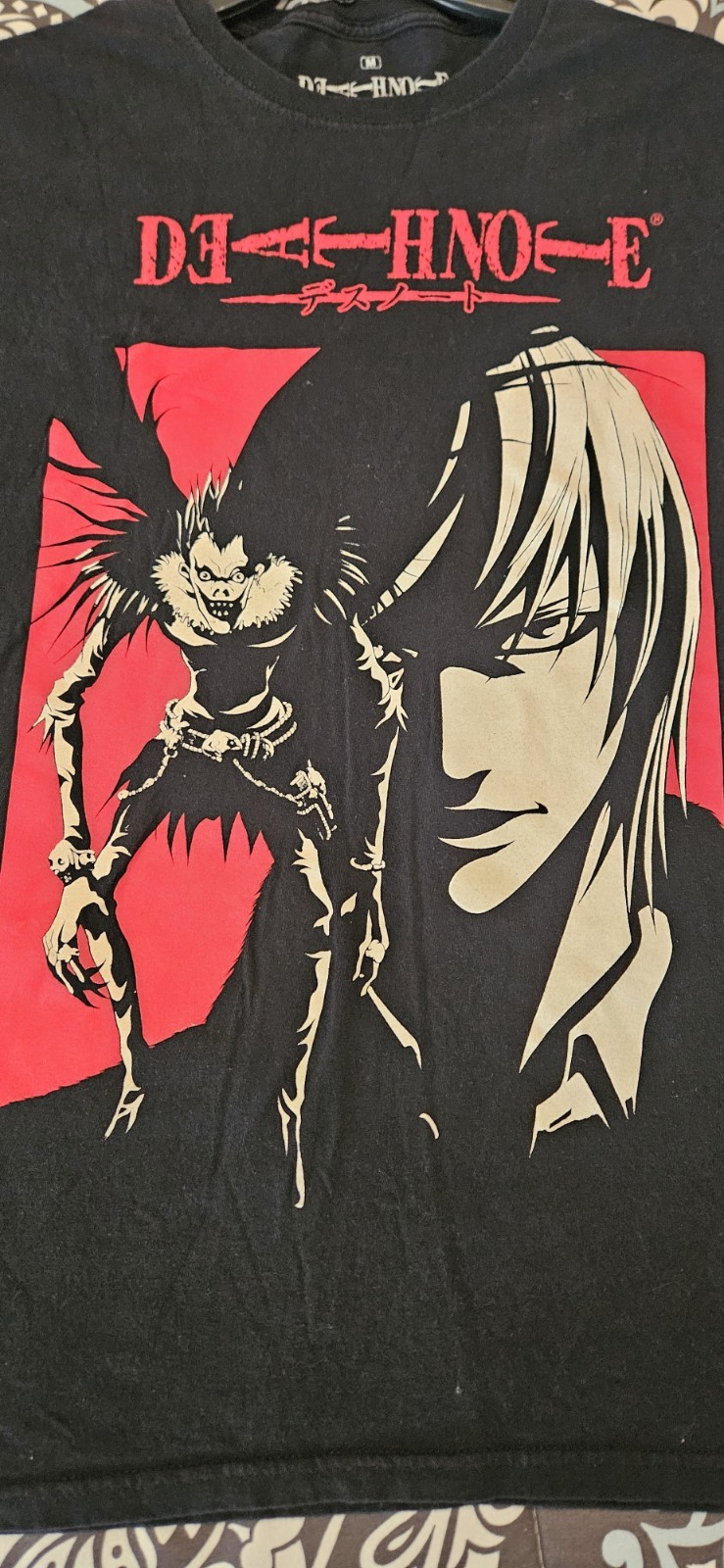 Death NoteDeath Note Light & Ryuk Contrast T-Shir… - image 14