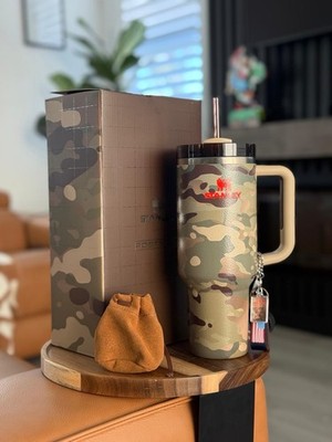 Post Malone X Stanley Quencher H2.0 Flow state Tumbler 40 Oz - Brand New In Box