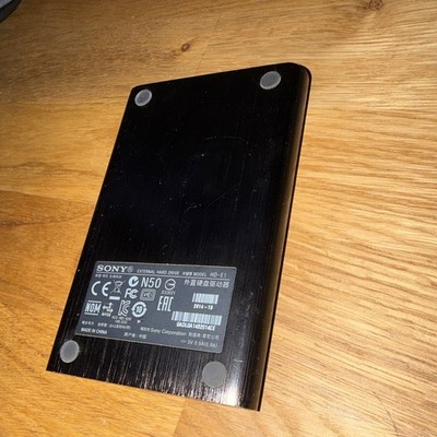 Sony HD-E1 1TB 2.5in USB 3.0 Portable External HDD Black USB-Powered
