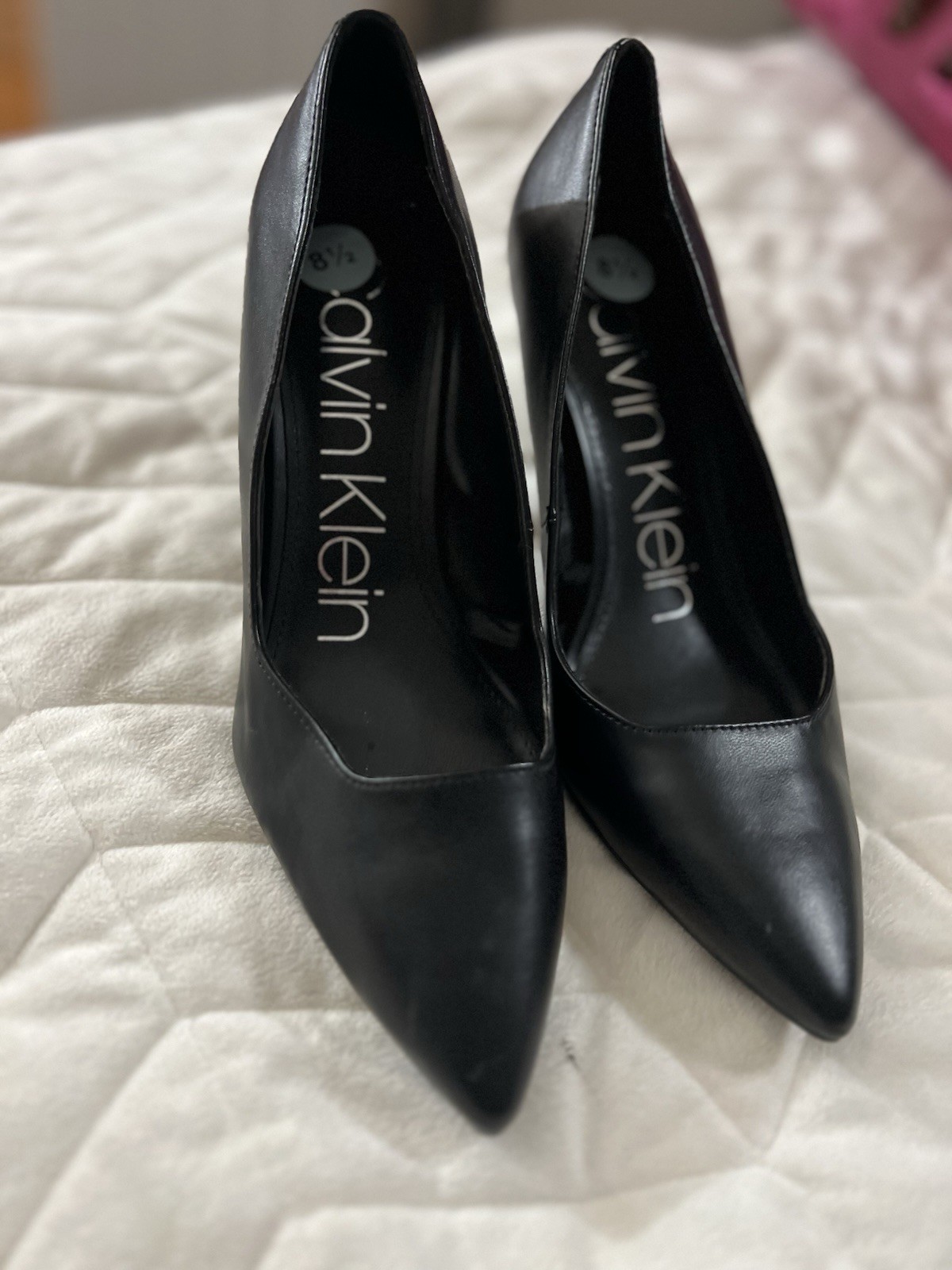 Calvin Klein Women’s Black Heels, Size 8,5