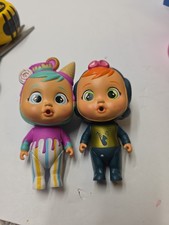 2 Cry Babies Magic Tears Dolls 5  Ice Cream C...