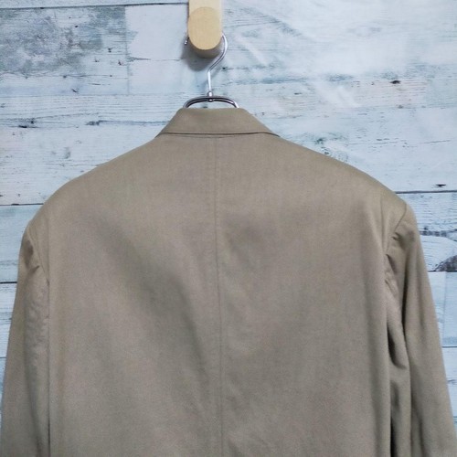 Issey Miyake Men Cotton Tailored Jacket 80s Beige Pen Tag Size L Rare Vintage - Picture 6 of 24
