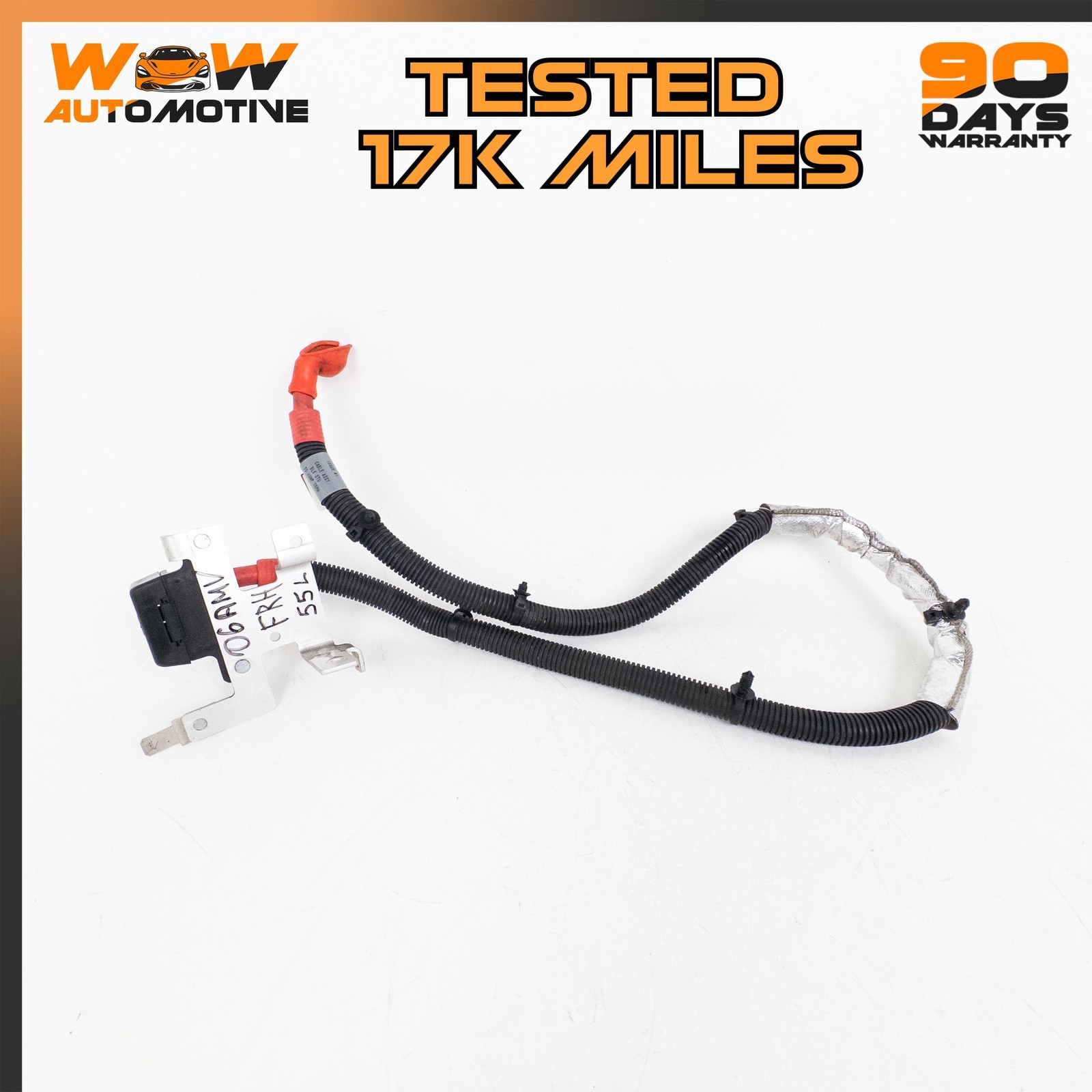 06-16 ASTON MARTIN V8 VANTAGE POSITIVE BATTERY CABLE WIRING WIRE HARNESS PAIR OE