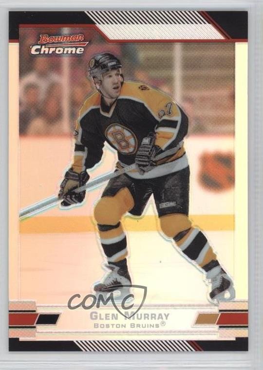 2003 Bowman Chrome Draft Picks & Prospects Refractor 160/300 Glen Murray #85 0f2
