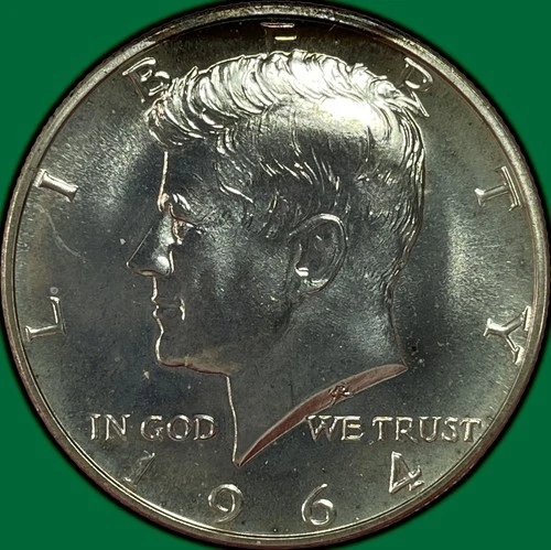 1964 Kennedy Half Dollar Silver Proof PF Coin #34759