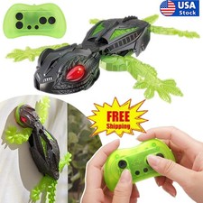 Rechargeable Wall Climbing Gecko Toy RC Robot, Drive on Walls Kids Toy Xmas Gift