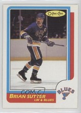1986-87 O-Pee-Chee Brian Sutter #72 8i5