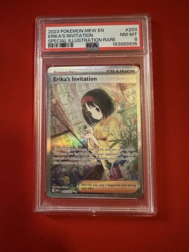 Erika's Invitation graded PSA 8 for sale on eBay
