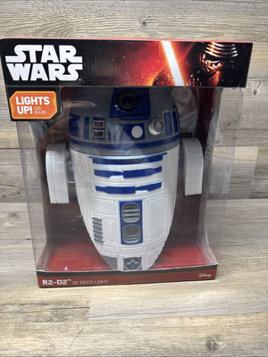 New Star Wars R2-D2 Deco 3D Light FX LED Wall Light w/Box