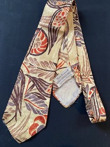 Vintage 1940s Wide Rockabilly Necktie Beau Brummell Grand Canyon Prints