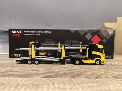 Actros Benz Mercedes Minigt ACTROS MERCEDES-BENZ 137 GT Mini ミニカー with #minigt silhouette Nissan ミニカー