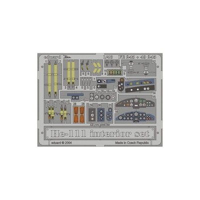 EDUARD FE245 HE 111 INTERIOR (REVELL/MONOGRAM) 1/48