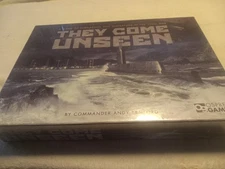They Come Unseen Osprey Games Board Game Submarine Subterfuge
