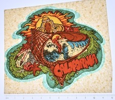 VINTAGE 1970s Heat Transfer | California Cornucopia Coastal - Laridon '74