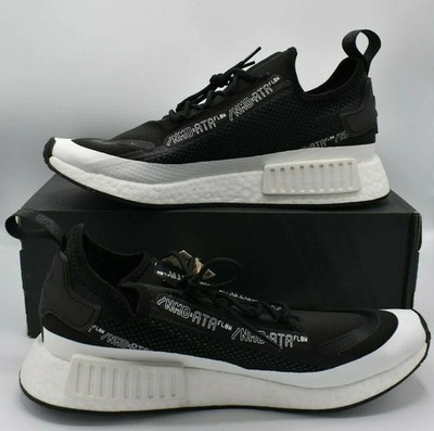 Adidas Originals NMD R1 Spectoo Black White Sneakers Shoes H67408 Mens Size 8