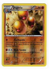 Dugtrio 59/146 XY Reverse Holo Rare - Pokemon Card