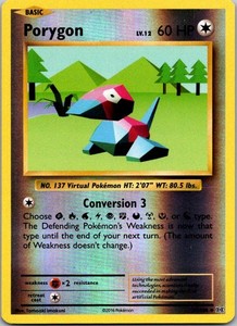 Porygon 71/108 XY Evolutions Reverse Holo