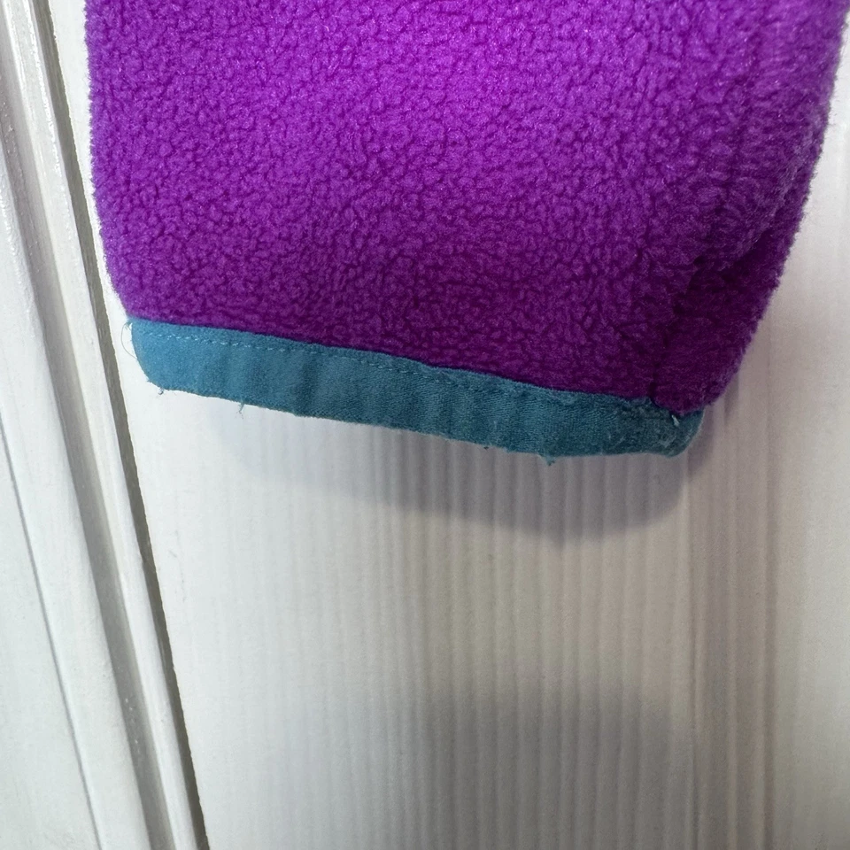 LL Bean Chaqueta Juvenil L 6x-7 Rosa Vellón Cremallera Senderismo Aire Libre Informal Niñas Foto 3 de 4