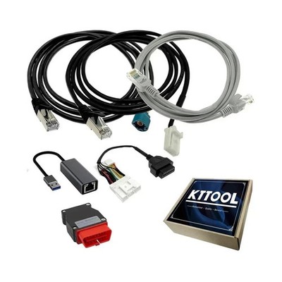 6 Pcs Diagnostic Cables Set for Tesla Model S 3 X Y, USB OBD2 Diagnostic Tools A