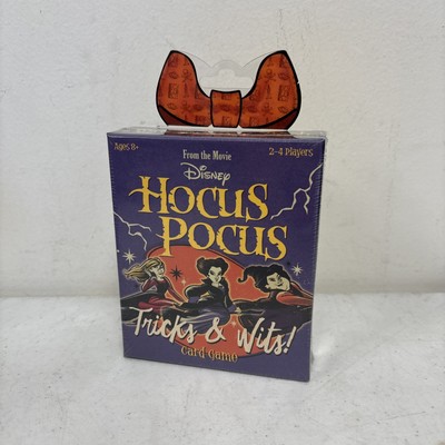 Hocus Pocus Tricks & Wits Card Game From The Disney Movie Ages 8+ SEALED
