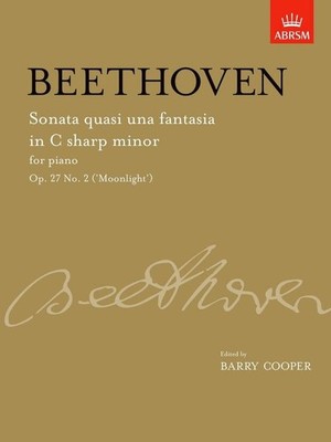 Sonata quasi una fantasia in C sharp minor, Op. 27 No. 2 ('Moonlight') Beetho
