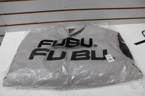 NEW FUBU Men's Bomber Varsity 92 Jacket Leather New York City Official 98810 image 3