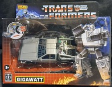 Transformers x Back To The Future Gigawatt Collaborative Figure NEW
