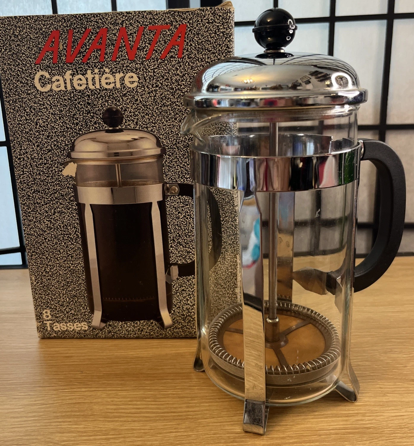 Avanti Coffeemaker - French Coffee Press -Glass