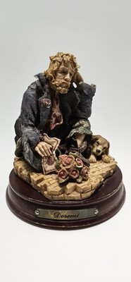 Vintage-Capodimonte porcelain figurine, possibly titled ''Tramp and Scamp''