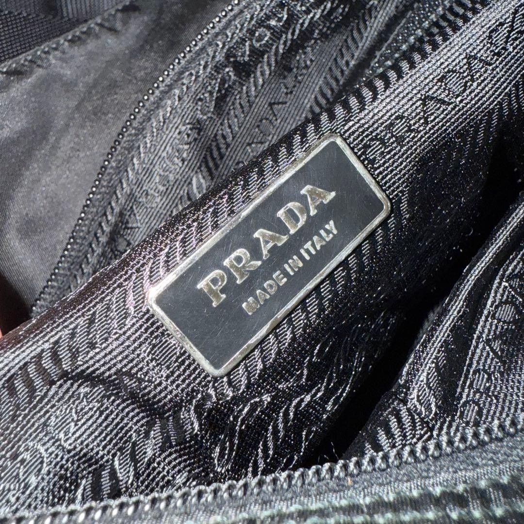 PRADA Black Shoulder Bag Nylon thumbnail 14