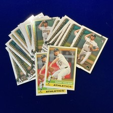 Grant Holman 20 card lot - Topps Heritage Rookies 