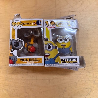 Funko: Wall-E with Fire Extinguisher #1115 and Minions 903 Bundle (Damaged Box)