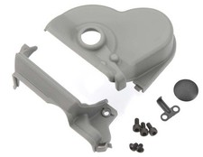 TRA3977R Traxxas Single Motor Upper and Lower Gear Cover