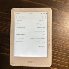 Amazon Kindle (10th Generation) 8GB, Wi-Fi, 6 inch - White