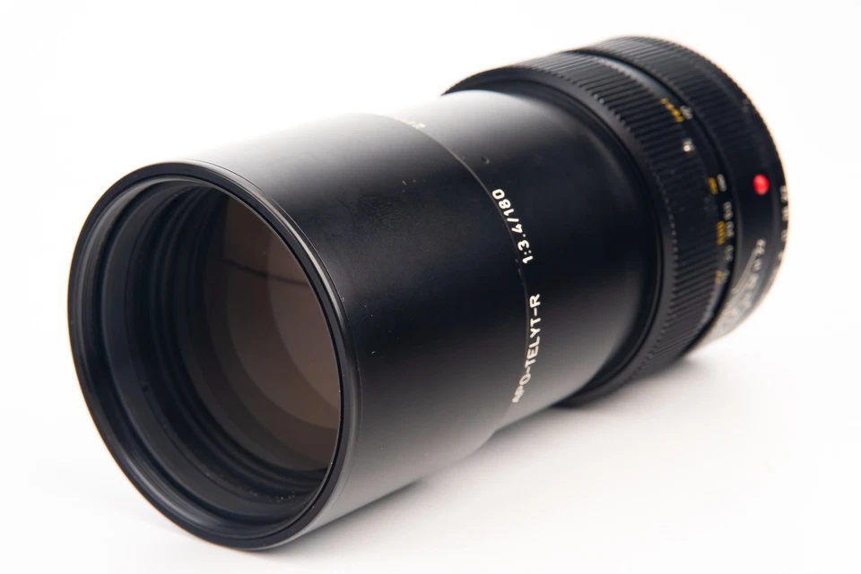 Leica Leitz Canada APO-Telyt-R 180mm f/3.4 MF Telephoto Lens w Cap R Mount V23 - Image 3 of 4