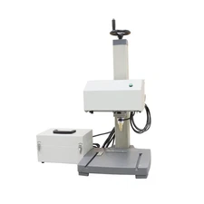 110V Pneumatic Dot Peen Marking Machine 17x11 cm LCD Touch Screen Metal Marking