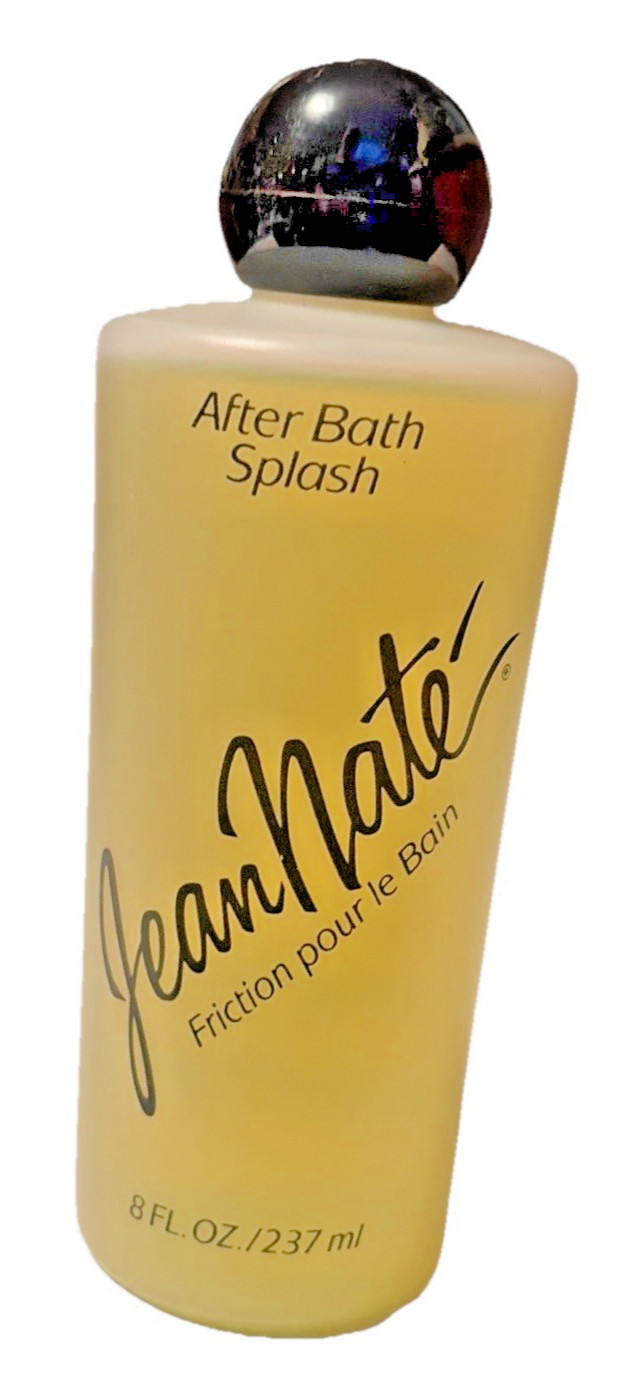Revlon JEAN NATE Naté Friction Pour Le Bain AFTER BATH SPLASH 8 oz New Old Stock