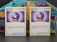 Fog Crystal 140/198 Chilling Reign Pokemon Trainer Card Playset x4