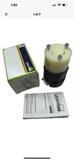 Leviton 2313 Locking Connector 20A, 125V 3-Pole, 3-Wire Grounding Free Shipping
