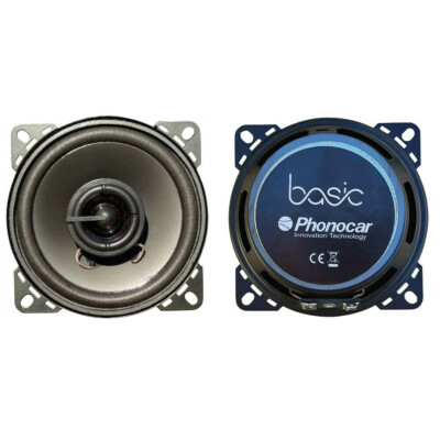 Kit 4 Haut-parleurs Phonocar Pour Fiat Punto 188 - Coaxial 165mm + 100mm - Neuf Avec Connecteurs