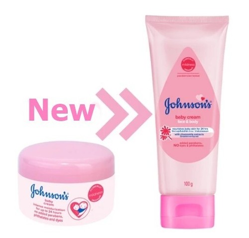 2X50g Johnson's Baby Cream + Milk Cream Skin Care Face and Body Soften Longer - Picture 2 of 20
