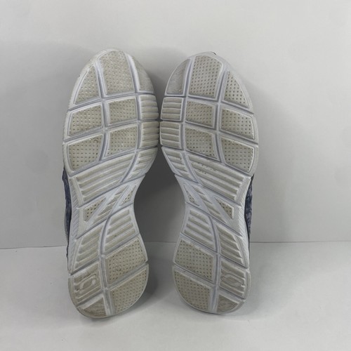 Skechers Equalizer Vivid Dream Blue Marbleized Woven Shoes Women’s Sz 7.5/CLEAN - Picture 9 of 11