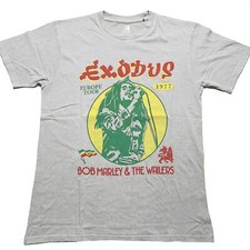 Bob Marley Unisex T-Shirt: 1977 Tour Wash Collection