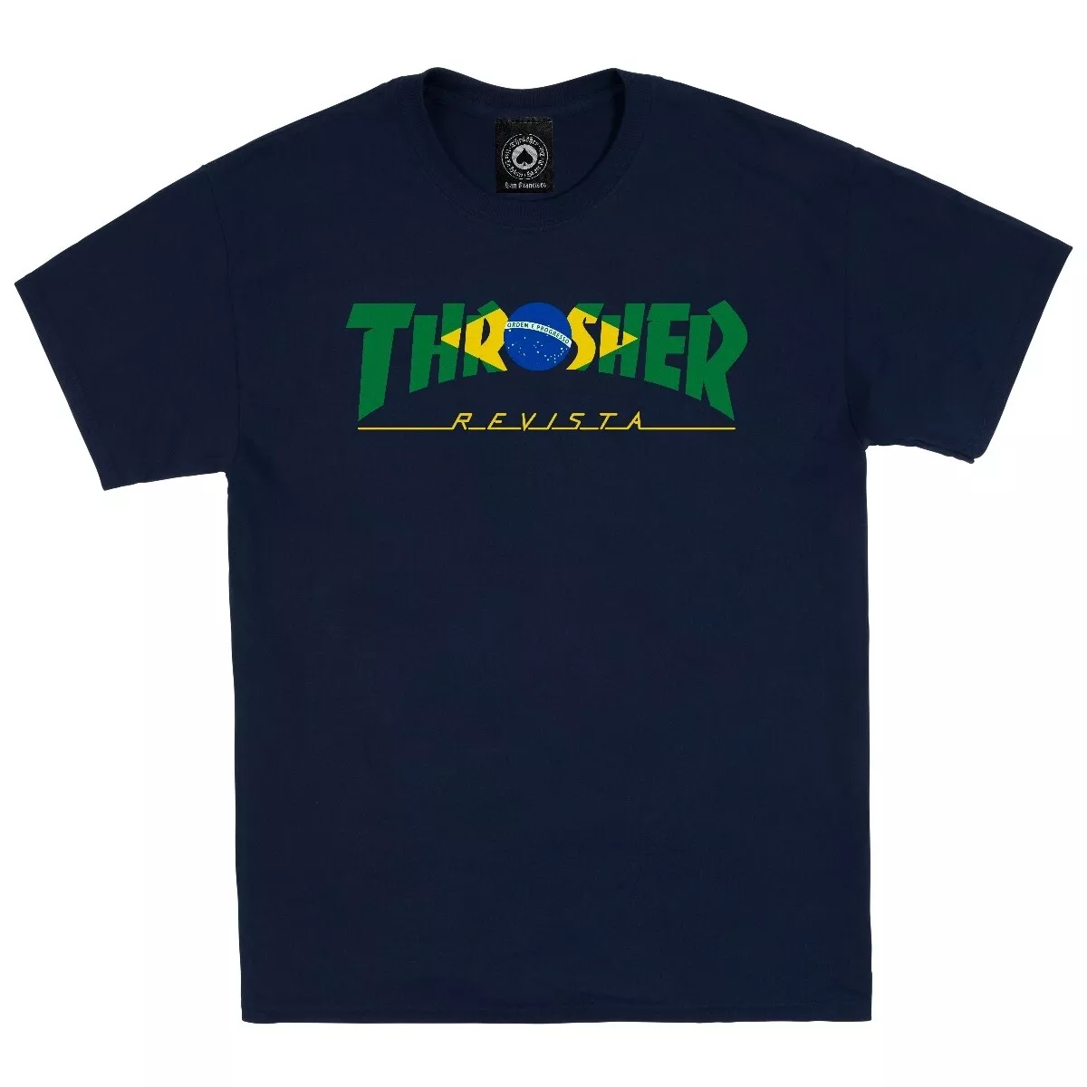 Thrasher shirt navy cheap