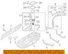 KIA OEM 15-24 Forte Fuel System Fuel System Components-Pressure Reg 31370A9000