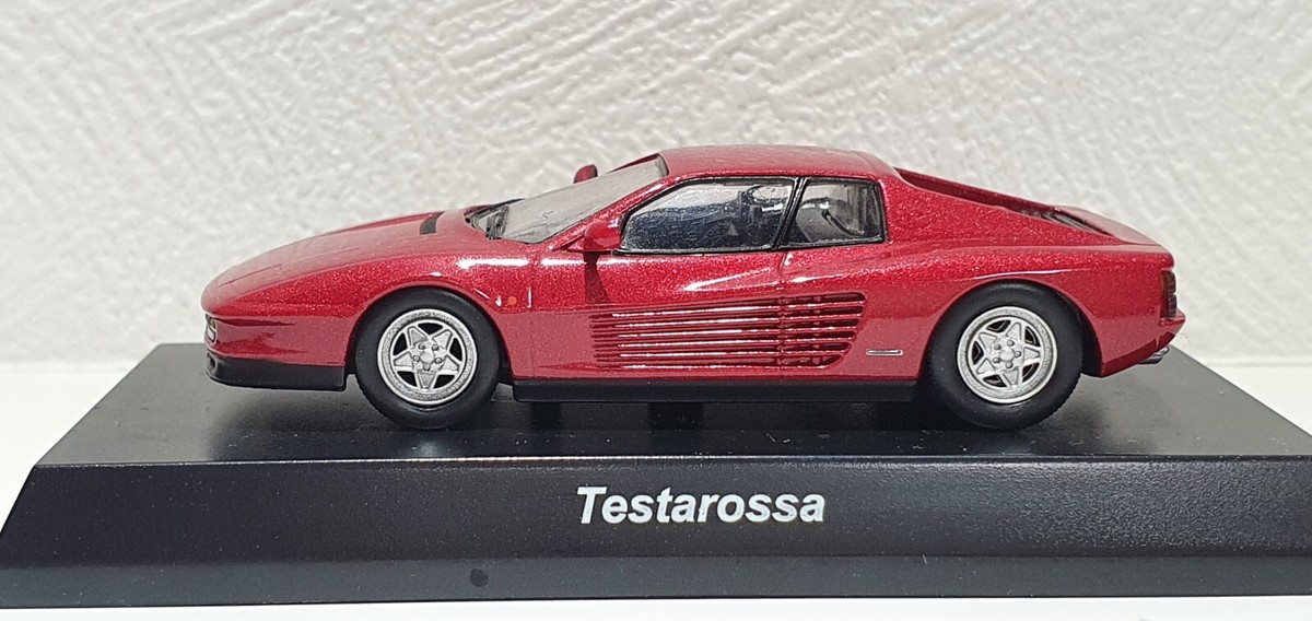 1/64 Kyosho Ferrari VII TESTAROSSA METALLIC RED diecast car model