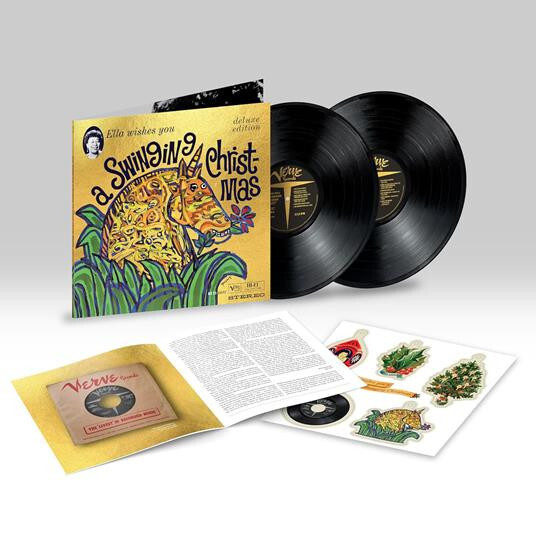 Ella Fitzgerald Wishes You A Swinging Christmas Double Vinyl LP Deluxe Edition