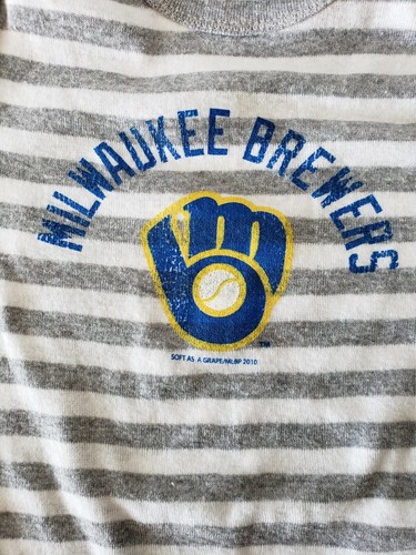 Milwaukee Brewers Baby Infant Creeper 18 Months New MLB Baseball - Picture 2 of 5